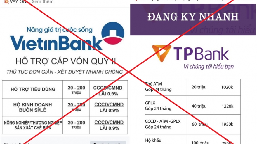 Bộ Công an cảnh báo 3 thủ đoạn mạo danh ngân hàng cho vay trực tuyến để lừa đảo